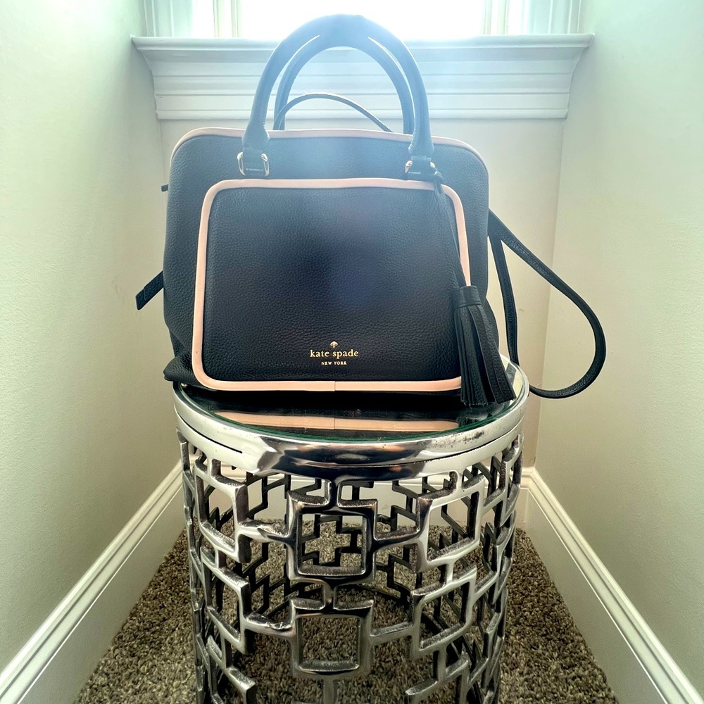Kate Spade satchel crossbody purse is classic and will go with anything you wear